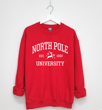 NORTH POLE - UNISEX SWEATSHIRT - RED